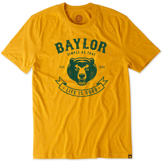 Men's Baylor Tuscan Banner Cool Tee Men's Baylor Tuscan Banner Cool Tee