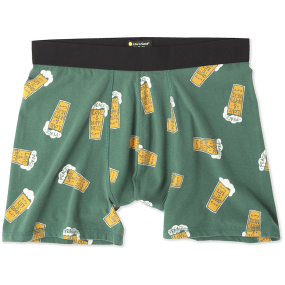 Men's Beer Life Is Good Classic Boxer Briefs Men's Beer Life Is Good Classic Boxer Briefs
