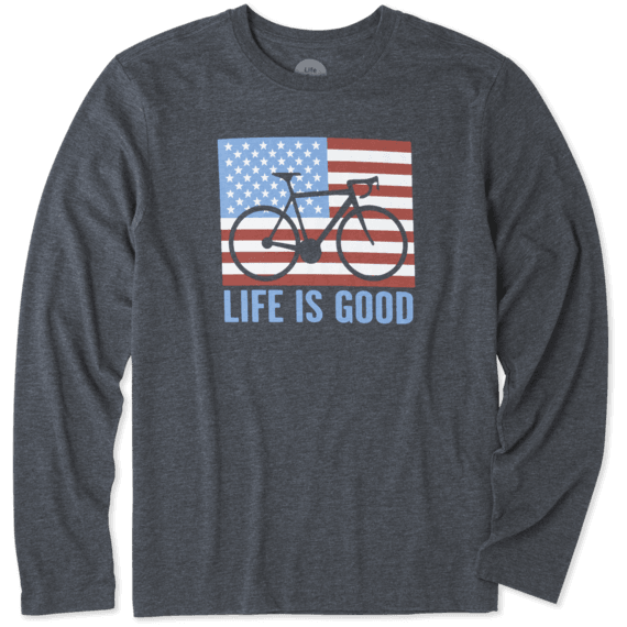 Men's Bike Partisan Long Sleeve Cool Tee Men's Bike Partisan Long Sleeve Cool Tee