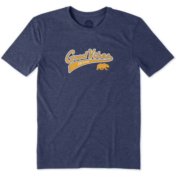 Men's California Golden Bears Good Vibes Tailwhip Cool Tee Men's California Golden Bears Good Vibes Tailwhip Cool Tee