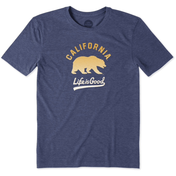 Men's California Golden Bears Gradient Tailwhip Cool Tee Men's California Golden Bears Gradient Tailwhip Cool Tee