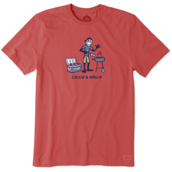 Men's Chillin' Grillin' Crusher Tee Men's Chillin' Grillin' Crusher Tee