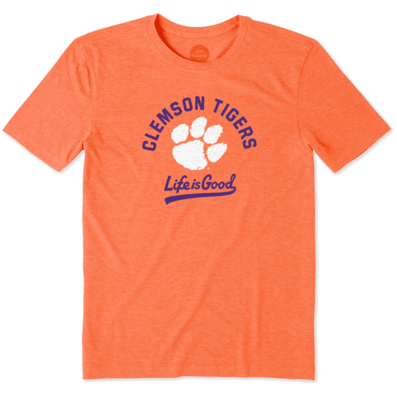 Men's Clemson Tigers Gradient Tailwhip Cool Tee Men's Clemson Tigers Gradient Tailwhip Cool Tee