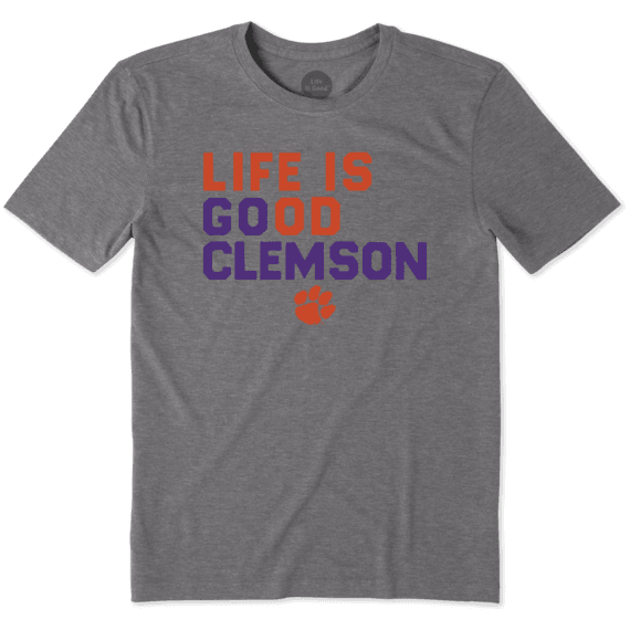 Men's Clemson Tigers LIG Go Team Cool Tee Men's Clemson Tigers LIG Go Team Cool Tee