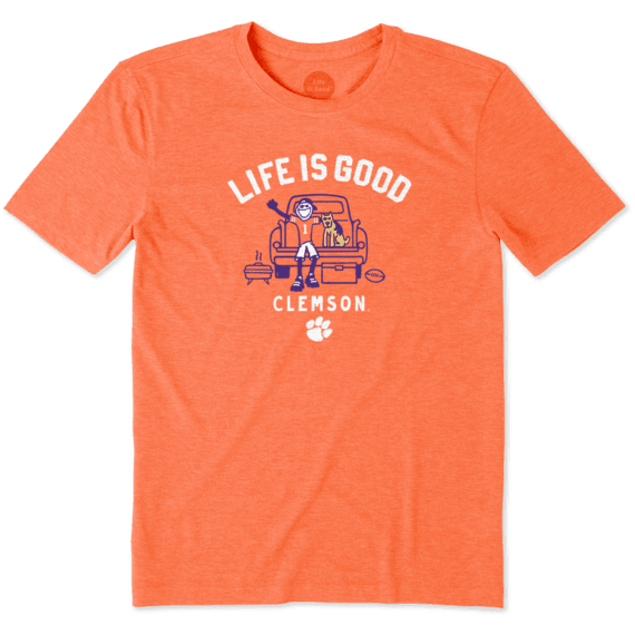 Men's Clemson Tigers Tailgate Jake Cool Tee Men's Clemson Tigers Tailgate Jake Cool Tee