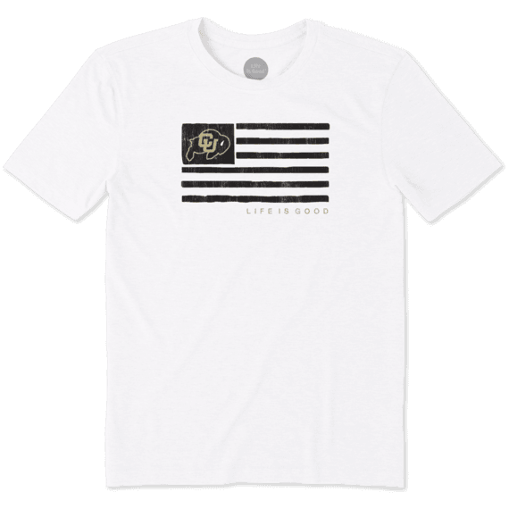 Men's Colorado Buffaloes Team Flag Cool Tee Men's Colorado Buffaloes Team Flag Cool Tee