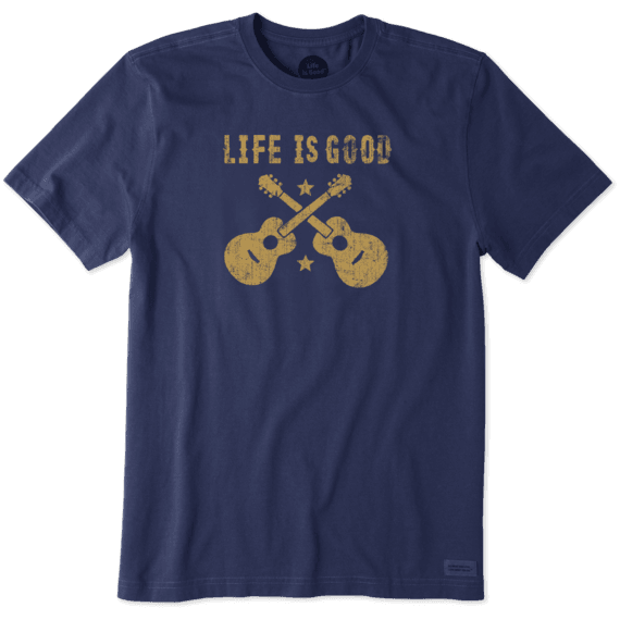 Men's Crossed Guitars Crusher Tee Men's Crossed Guitars Crusher Tee