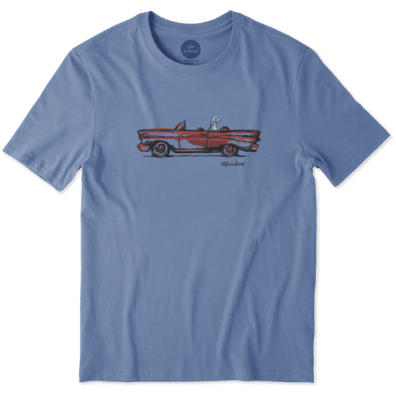 Men's Cruisin' Dog Smooth Tee Men's Cruisin' Dog Smooth Tee