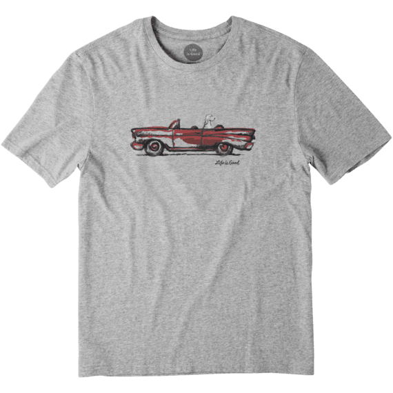 Men's Cruisin' Dog Smooth Tee Men's Cruisin' Dog Smooth Tee