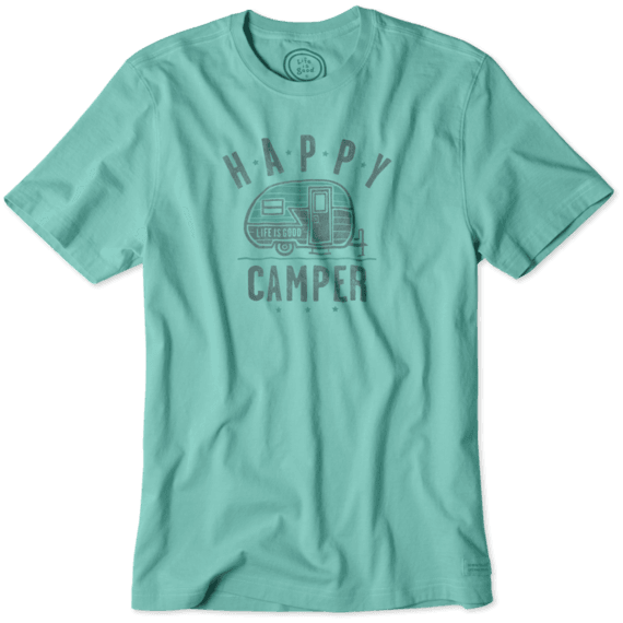Men's Happy Camper Crusher Tee Men's Happy Camper Crusher Tee