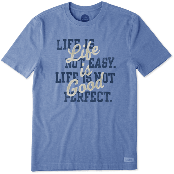 Men's Easy Perfect Good Crusher Tee Men's Easy Perfect Good Crusher Tee