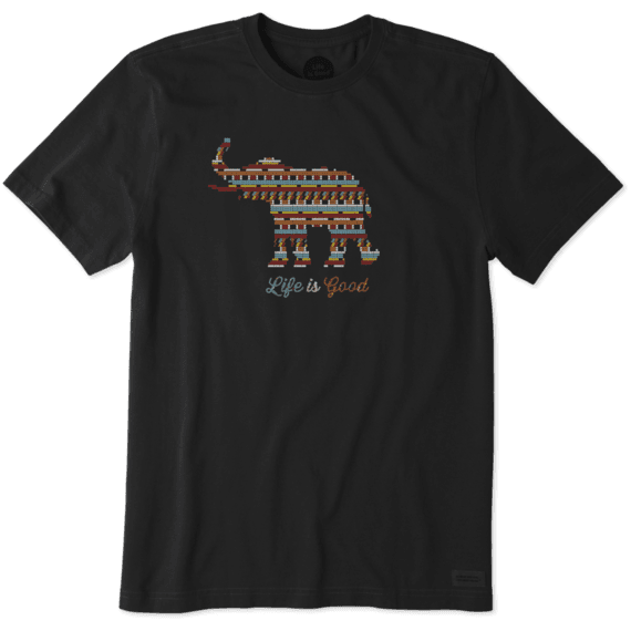 Men's Elephant Beads Crusher Tee Men's Elephant Beads Crusher Tee