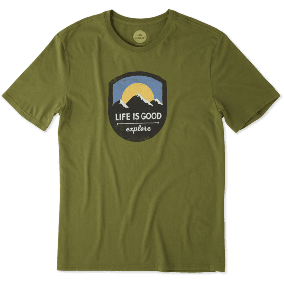 Men's Explore Mountains Smooth Tee Men's Explore Mountains Smooth Tee