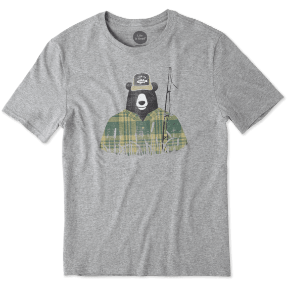 Men's Fisherbear Smooth Tee Men's Fisherbear Smooth Tee