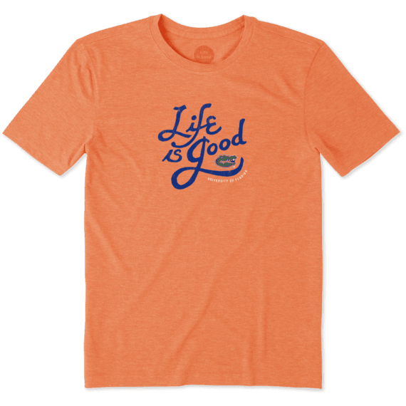 Men's Florida Gators Flourish Lig Cool Tee Men's Florida Gators Flourish Lig Cool Tee