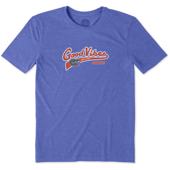 Men's Florida Gators Good Vibes Tailwhip Cool Tee Men's Florida Gators Good Vibes Tailwhip Cool Tee