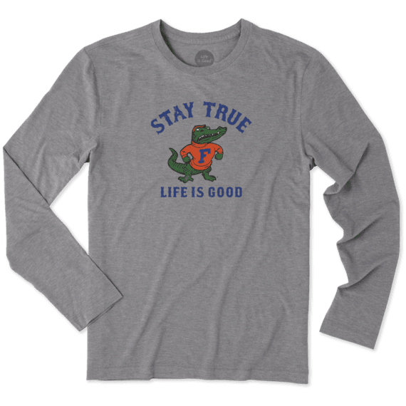 Men's Florida Gators Stay True Long Sleeve Cool Tee Men's Florida Gators Stay True Long Sleeve Cool Tee