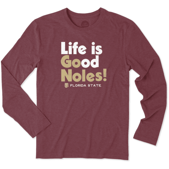 Men's Florida State Go Team Long Sleeve Cool Tee Men's Florida State Go Team Long Sleeve Cool Tee