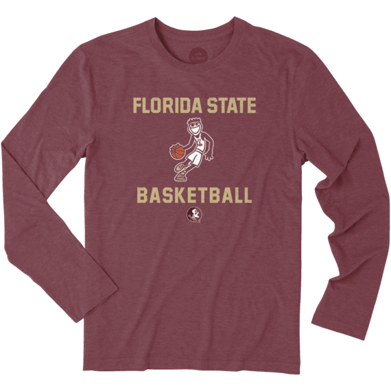 Men's Florida State Seminoles Athlete Jake Long Sleeve Cool Tee Men's Florida State Seminoles Athlete Jake Long Sleeve Cool Tee