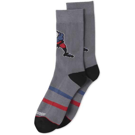 Men's Football Jake Good Foot Crew Sock Men's Football Jake Good Foot Crew Sock