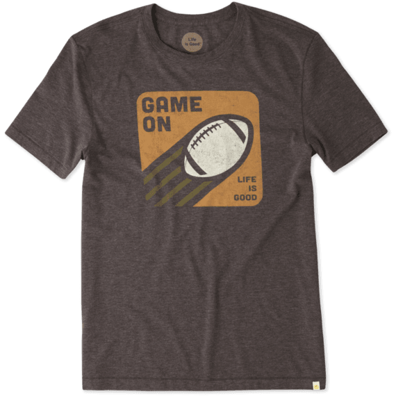 Men's Game On Football Cool Tee Men's Game On Football Cool Tee