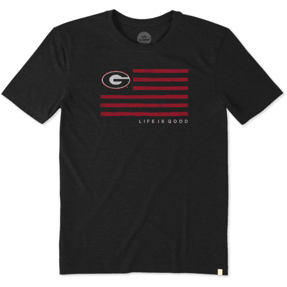 Men's Georgia Flag Cool Tee Men's Georgia Flag Cool Tee