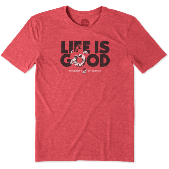 Men's Georgia Life is Good Cool Tee Men's Georgia Life is Good Cool Tee