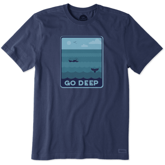Men's Go Deep Crusher Tee Men's Go Deep Crusher Tee
