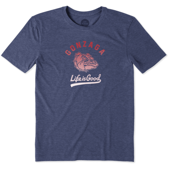 Men's Gonzaga Bulldogs Gradient Tailwhip Cool Tee Men's Gonzaga Bulldogs Gradient Tailwhip Cool Tee