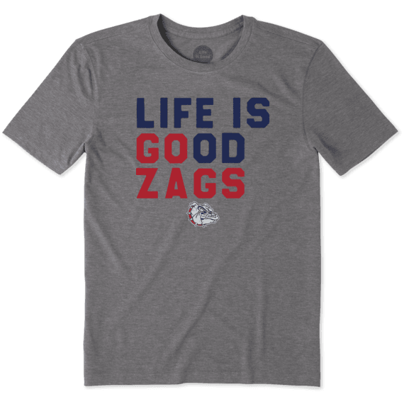 Men's Gonzaga Bulldogs LIG Go Team Cool Tee Men's Gonzaga Bulldogs LIG Go Team Cool Tee