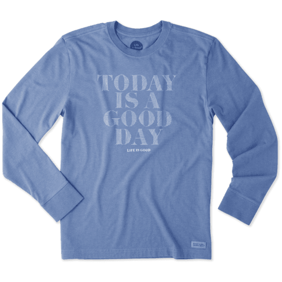 Men's Good Day Lines Long Sleeve Crusher Tee Men's Good Day Lines Long Sleeve Crusher Tee