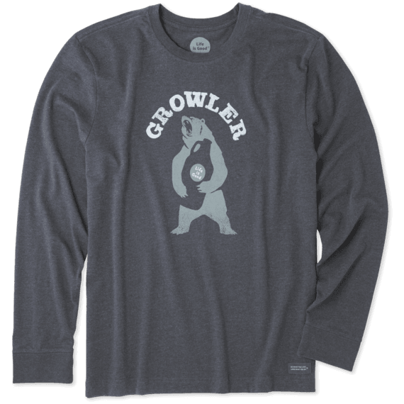 Men's Growler Long Sleeve Crusher Tee Men's Growler Long Sleeve Crusher Tee