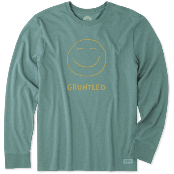 Men's Gruntled Long Sleeve Crusher Tee Men's Gruntled Long Sleeve Crusher Tee