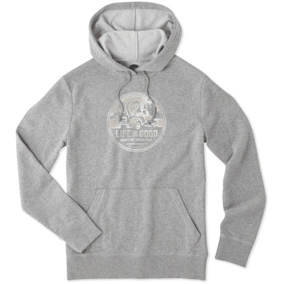 Men's Guitar Truck Lifestyle Hooded Sweatshirt Men's Guitar Truck Lifestyle Hooded Sweatshirt