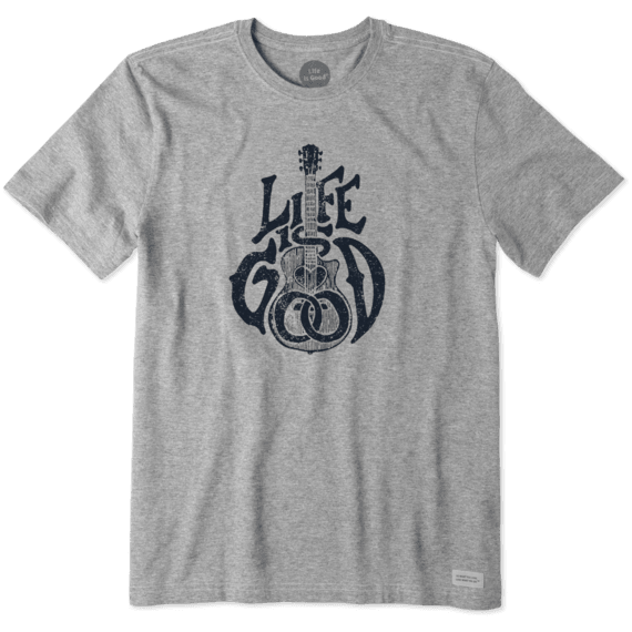 Men's Guitars Are Good Crusher Tee Men's Guitars Are Good Crusher Tee