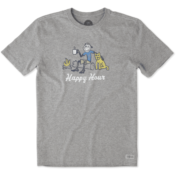 Men's Happy Hour Campfire Crusher Tee Men's Happy Hour Campfire Crusher Tee