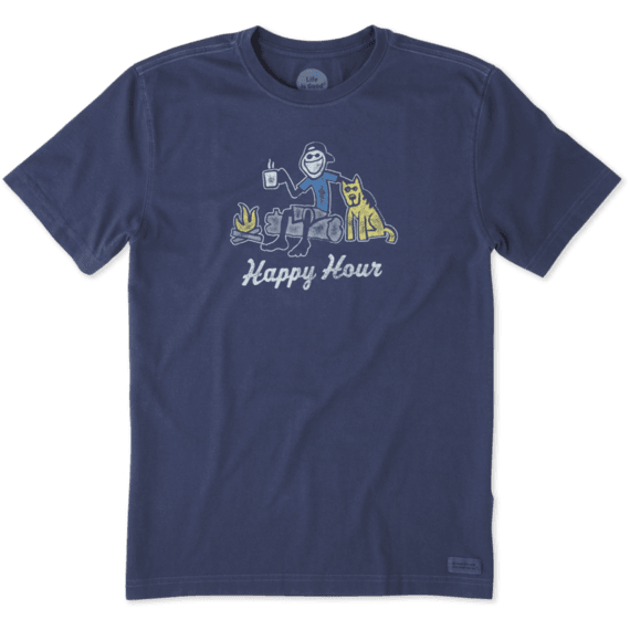 Men's Happy Hour Campfire Crusher Tee Men's Happy Hour Campfire Crusher Tee