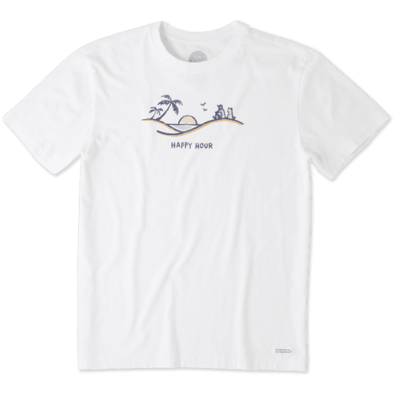 Men's Happy Hour Vista Crusher Tee Men's Happy Hour Vista Crusher Tee