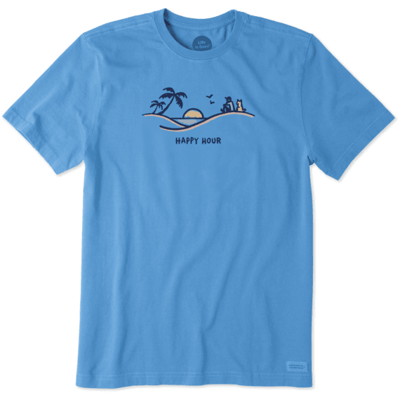 Men's Happy Hour Vista Crusher Tee Men's Happy Hour Vista Crusher Tee