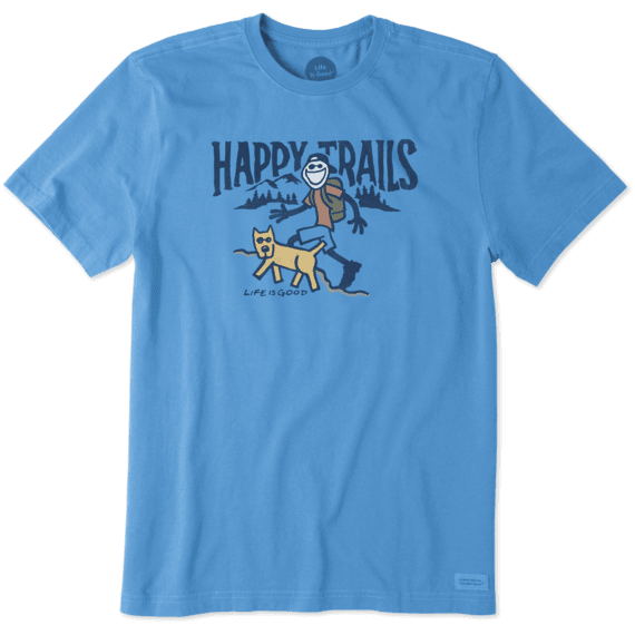Men's Happy Trails Crusher Tee Men's Happy Trails Crusher Tee