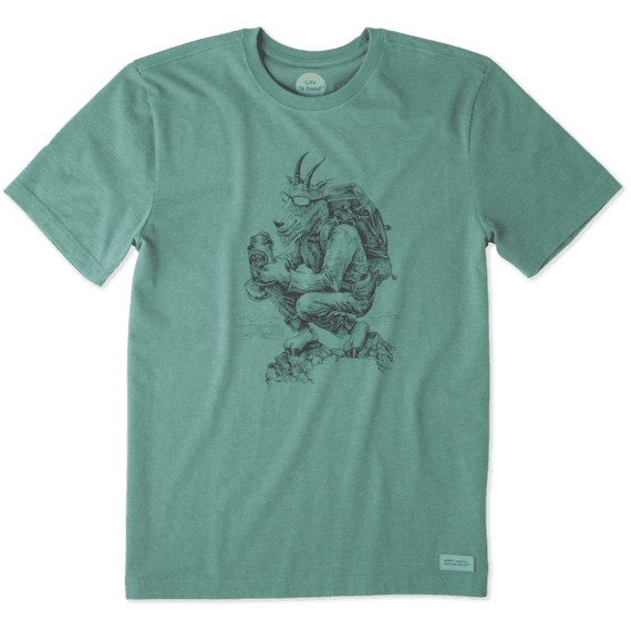 Men's Hiking Goat Crusher Tee Men's Hiking Goat Crusher Tee