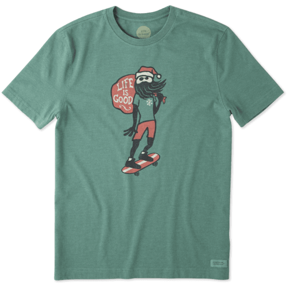 Men's Holiday Skater Crusher Tee Men's Holiday Skater Crusher Tee