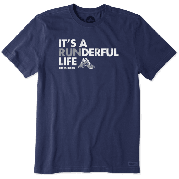 Men's Its A Runderful Life Crusher Tee Men's Its A Runderful Life Crusher Tee