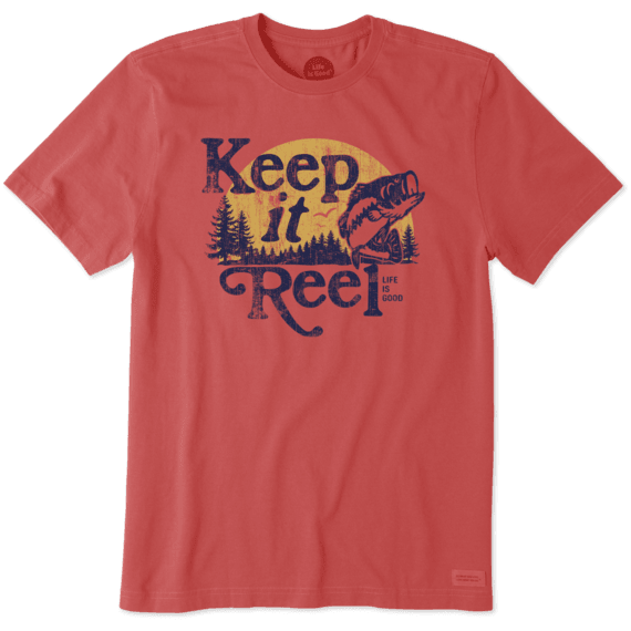Men's Keep It Reel Crusher Tee Men's Keep It Reel Crusher Tee