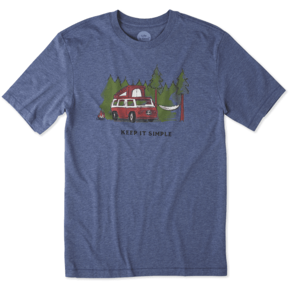 Men's Keep It Simple Camper Cool Tee Men's Keep It Simple Camper Cool Tee