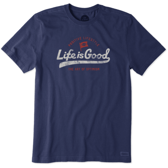 Men's LIG Brand Script Crusher Tee Men's LIG Brand Script Crusher Tee