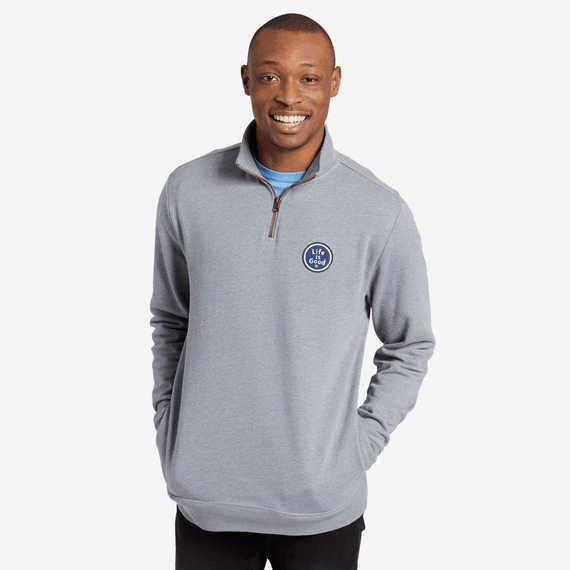 Men's LIG Coin Simply True Quarter Zip Men's LIG Coin Simply True Quarter Zip