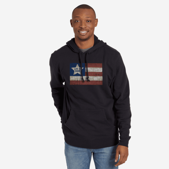 Men's LIG Flag Simply True Hoodie Men's LIG Flag Simply True Hoodie