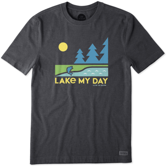 Men's Lake My Day Crusher Tee Men's Lake My Day Crusher Tee