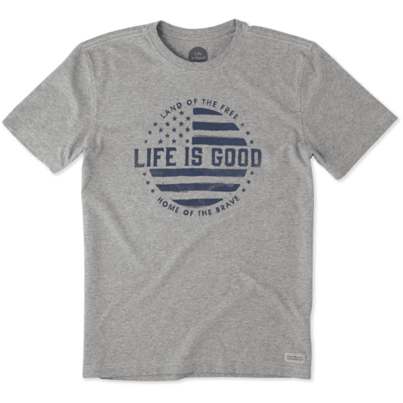 Men's Land of the Free Crusher Tee Men's Land of the Free Crusher Tee